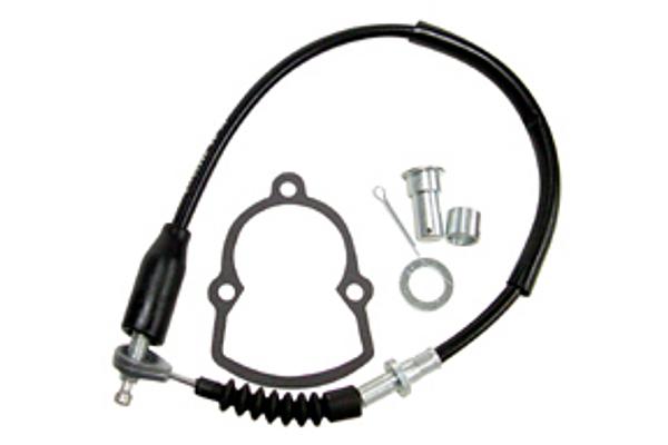 Cable Kit, Black Vinyl, Brake (+4")