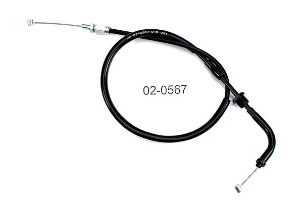 Cable, Black Vinyl, Throttle Push