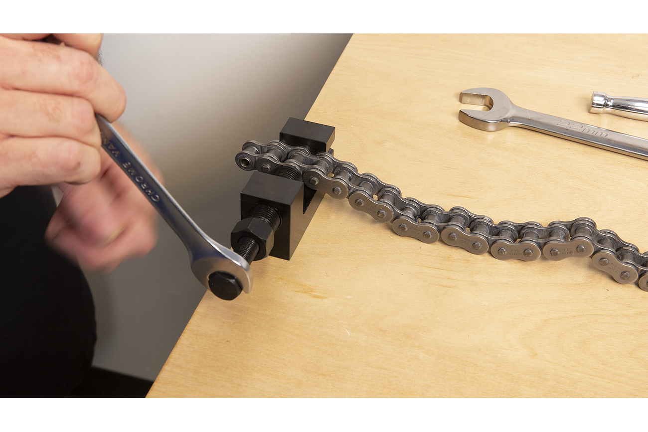 Rive/ dérive-chaîne de transmission Motion Pro Jumbo Chain Tool (pas de 520  à 630)