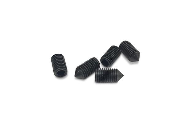 Set Screw, 1/4-28 x 1/2" L Pack of 5