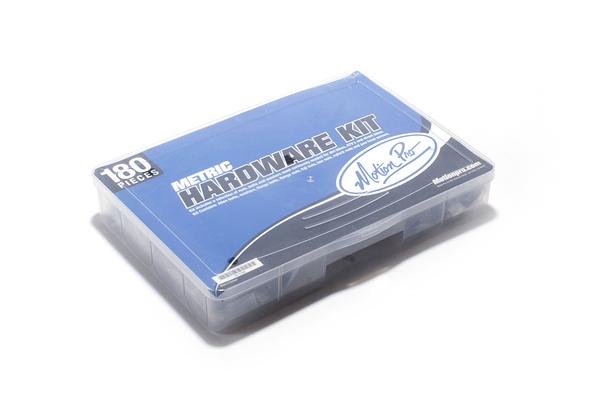 Metric Hardware Kit with Class 12.9 bolts and screws, 180 Pcs