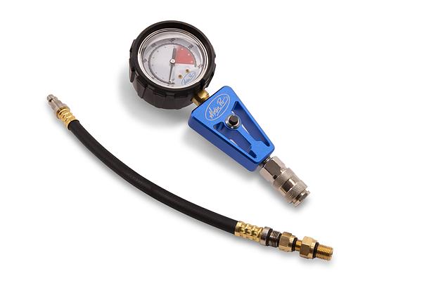 Compression Tester with 10 mm, 12 mm and 14 mm adapters - Motion Pro