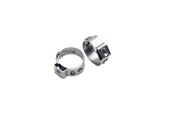 Stepless Ear Clamps, 09.6mm to 11.3mm range, 10 pcs