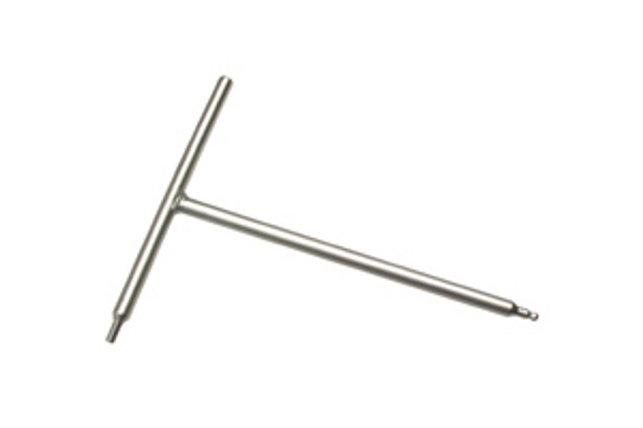 T-Handle, Ball-End Hex, Dual Drive, 4mm