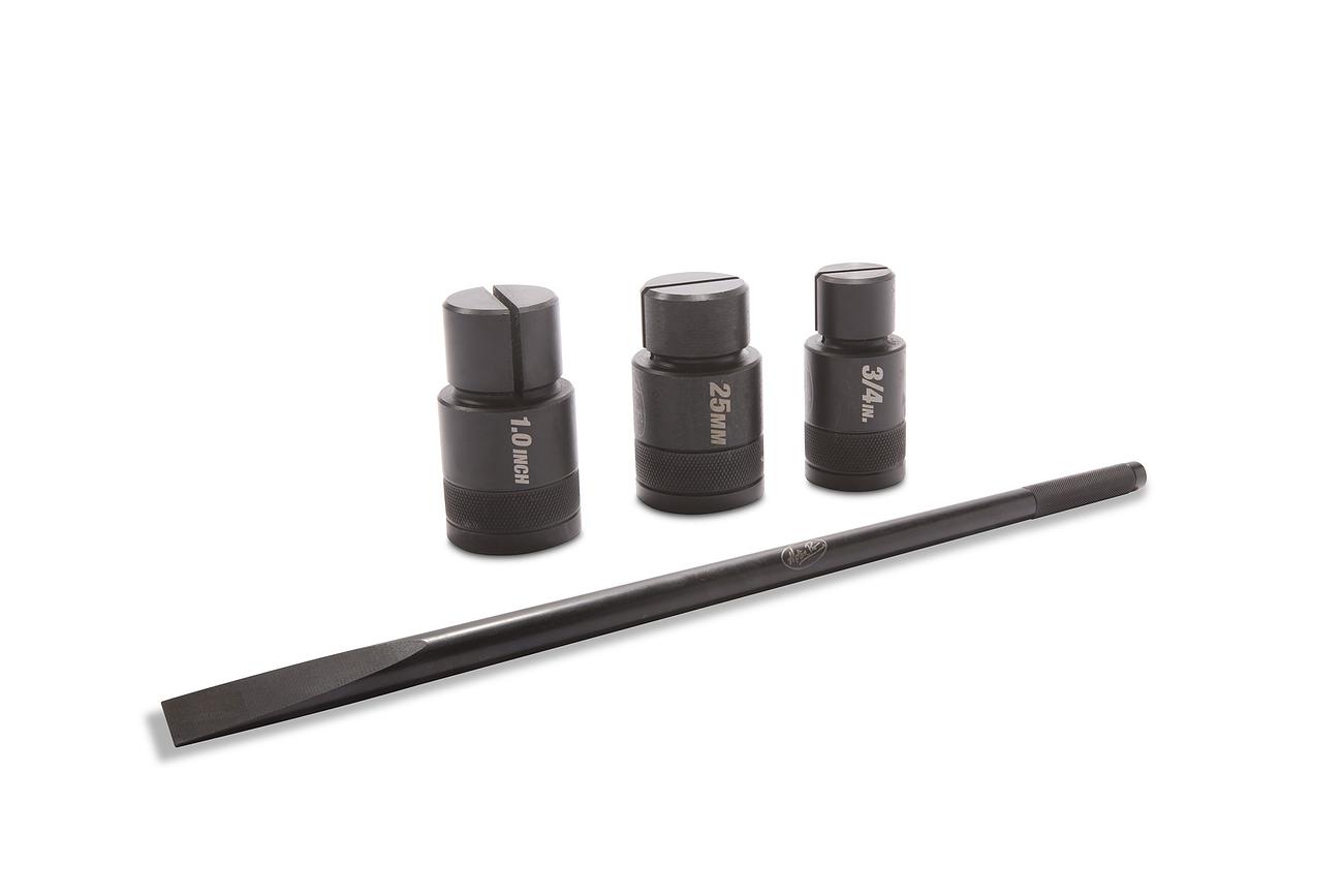 Wheel Bearing Remover Set for HD (3/4", 1" & 25 mm)