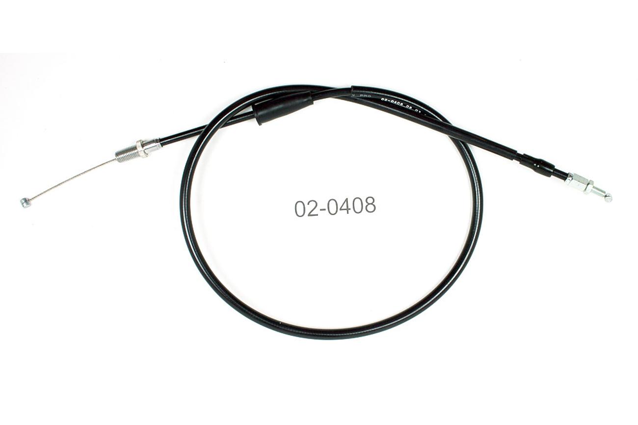Hirose ～　0408 Cable, Black Vinyl, Throttle - Motion Pro
