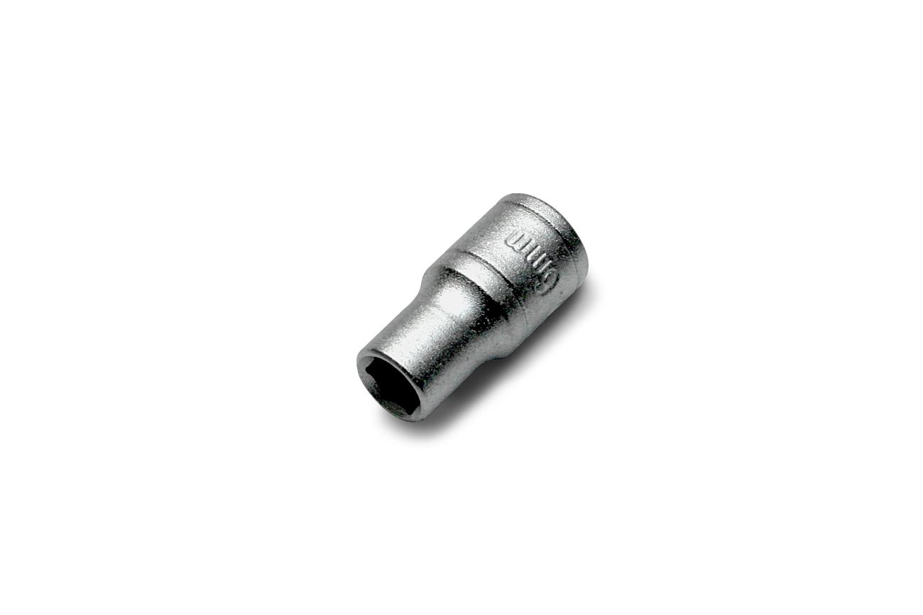 Socket 6mm 1/4" Drive 6 Pt