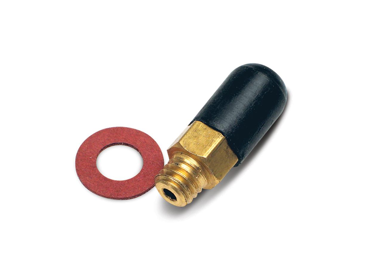 Vacuum Adapter, Brass w/Cap 6mm x P1.0mm (Ea)